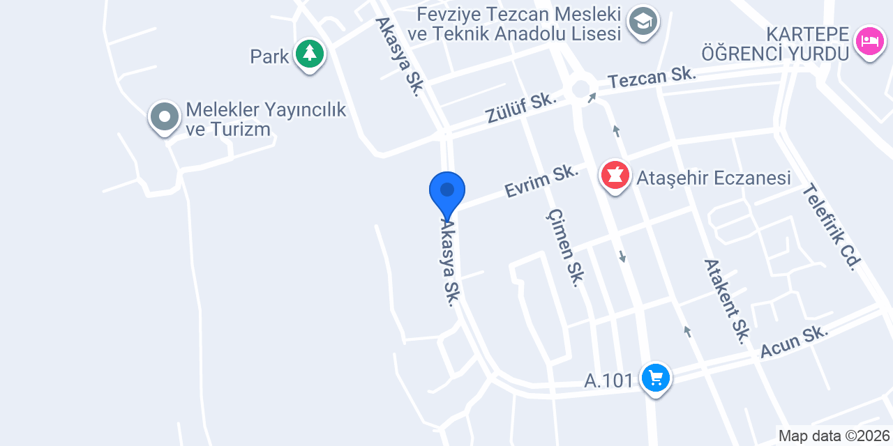 CAN İNŞAAT HARFİYAT konumu