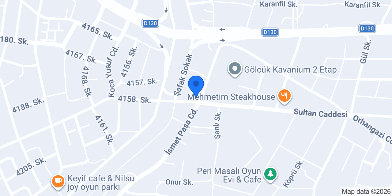 61 Ekmek Fırını konumu