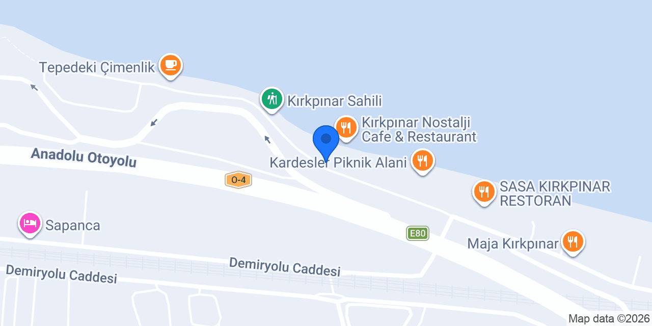 GUA Kırkpınar konumu