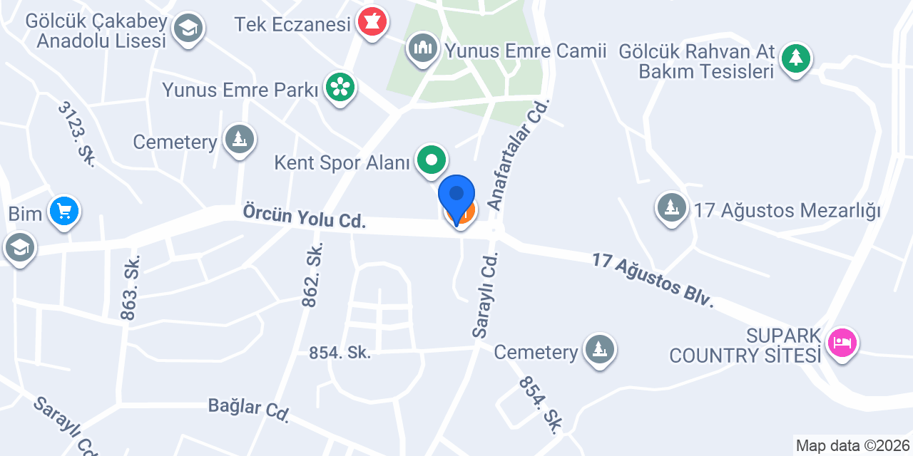 Cadde cafe konumu