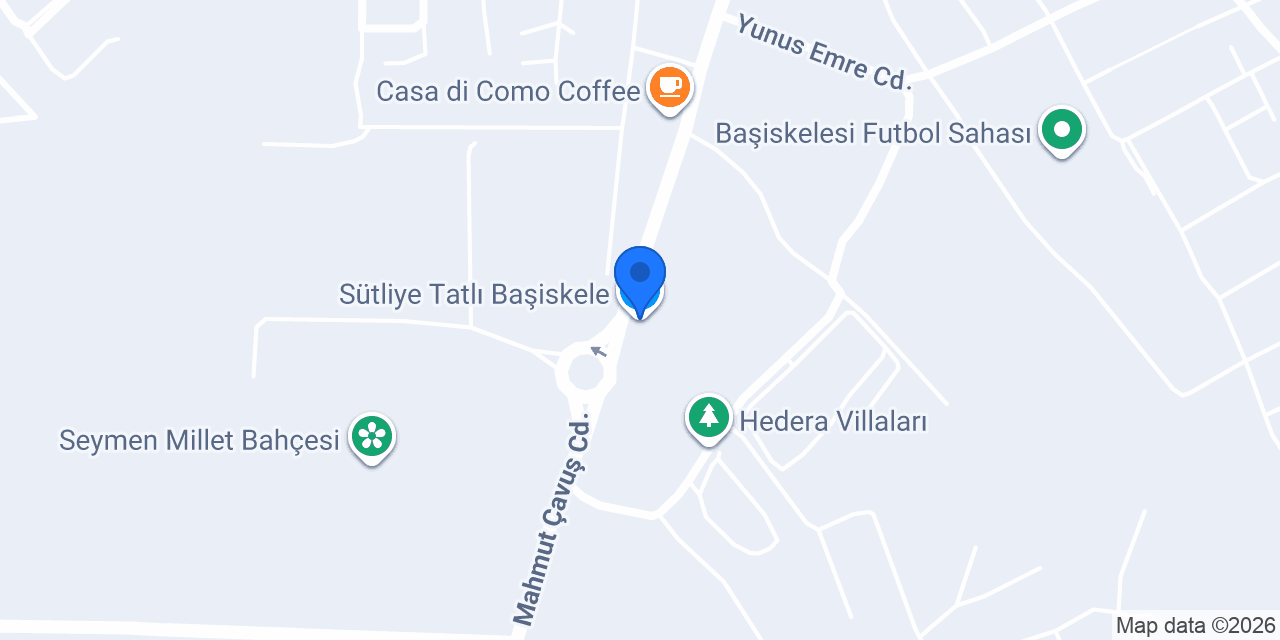 Sütliye Tatlı Başiskele konumu
