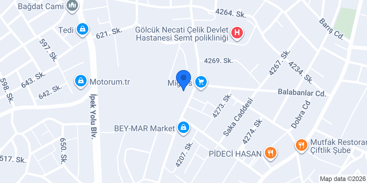 Migros konumu