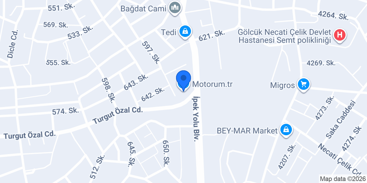 Motorum.tr konumu