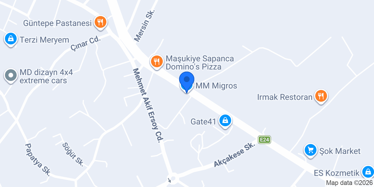 MM Migros konumu