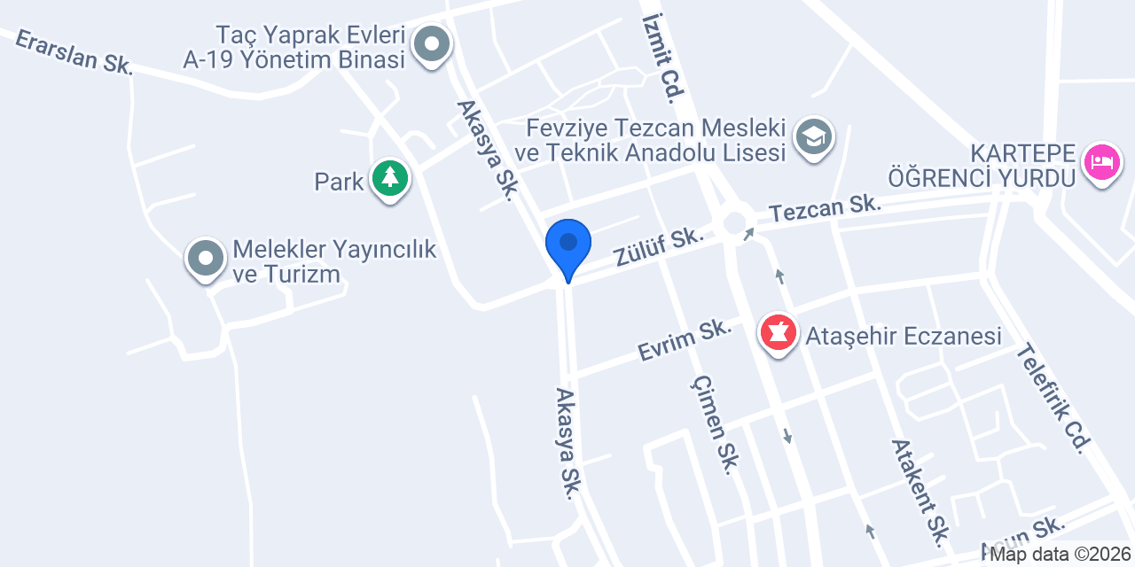 Sada Ney Atölyesi konumu
