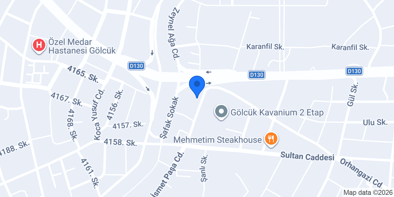ForkParts Yedek Parça konumu