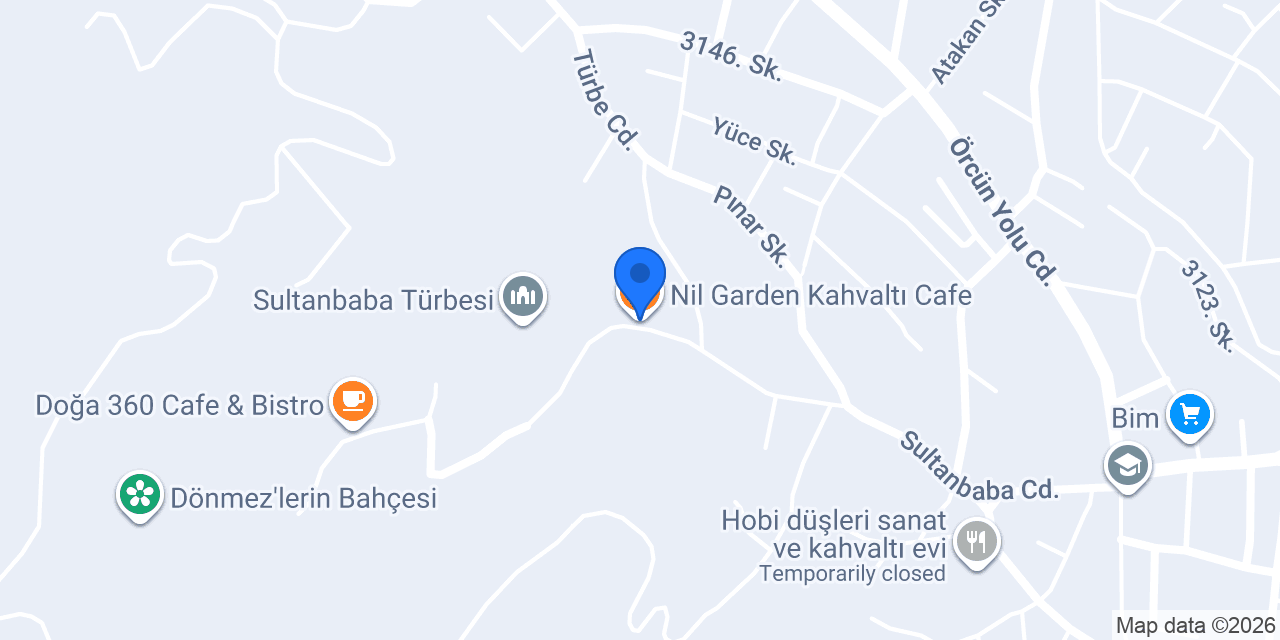 Nil Garden Kahvaltı Cafe konumu