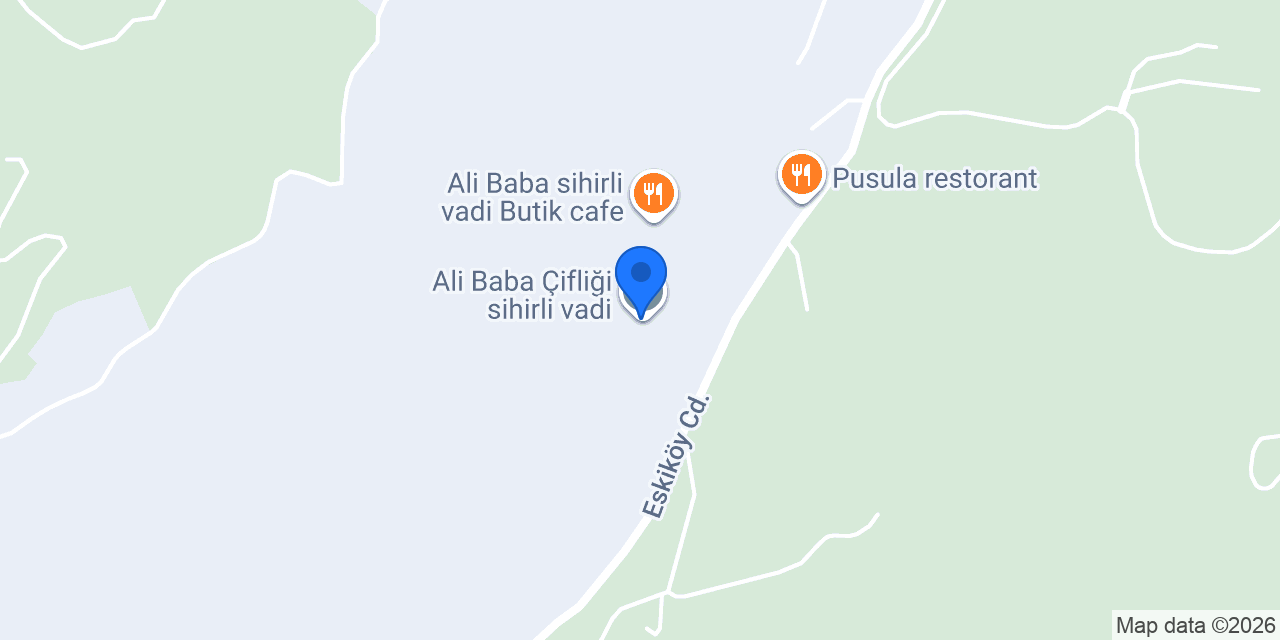 Ali Baba Çifliği sihirli vadi konumu