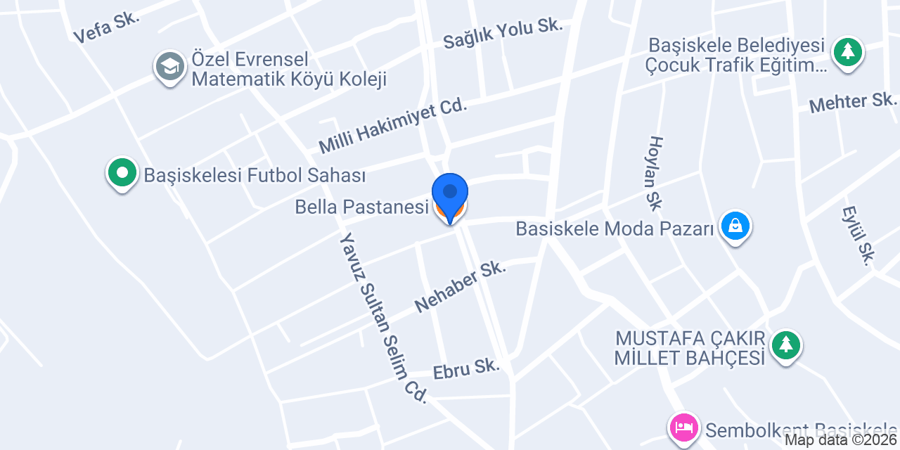 Bella Pastanesi konumu
