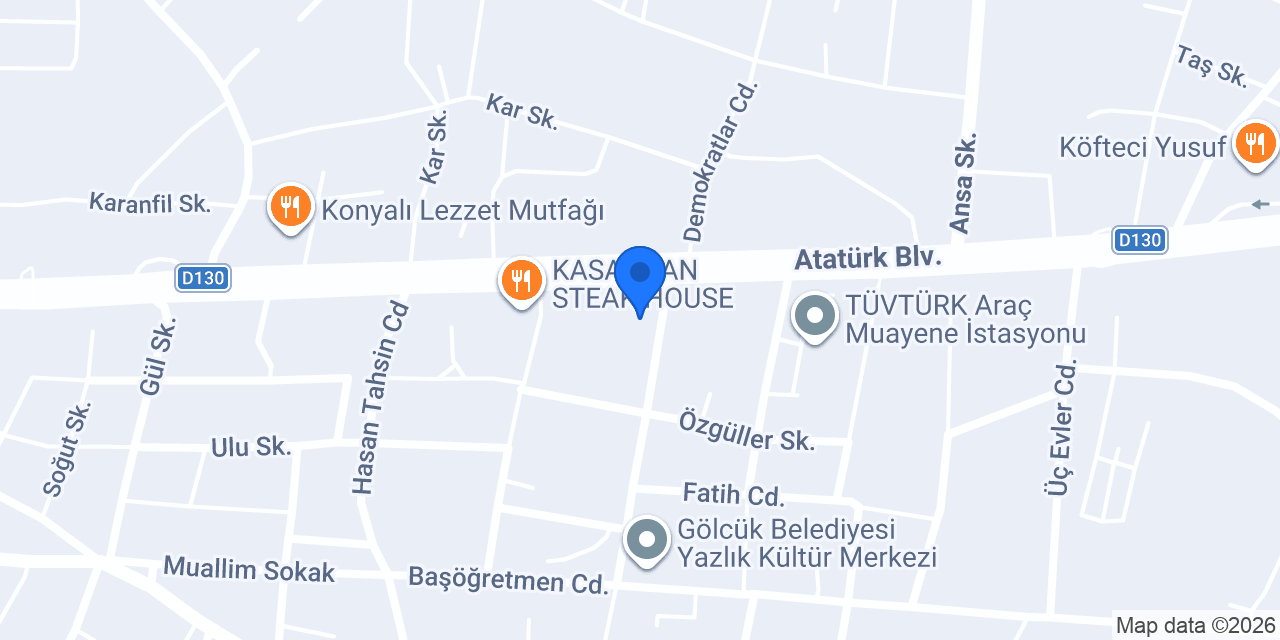 Kopuzlar İnşaat Malzemeleri konumu