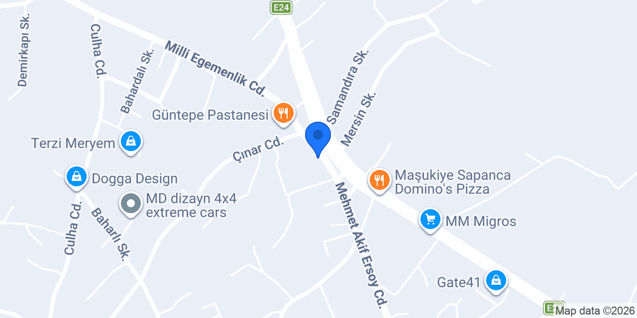 Maşukiye Piliç konumu