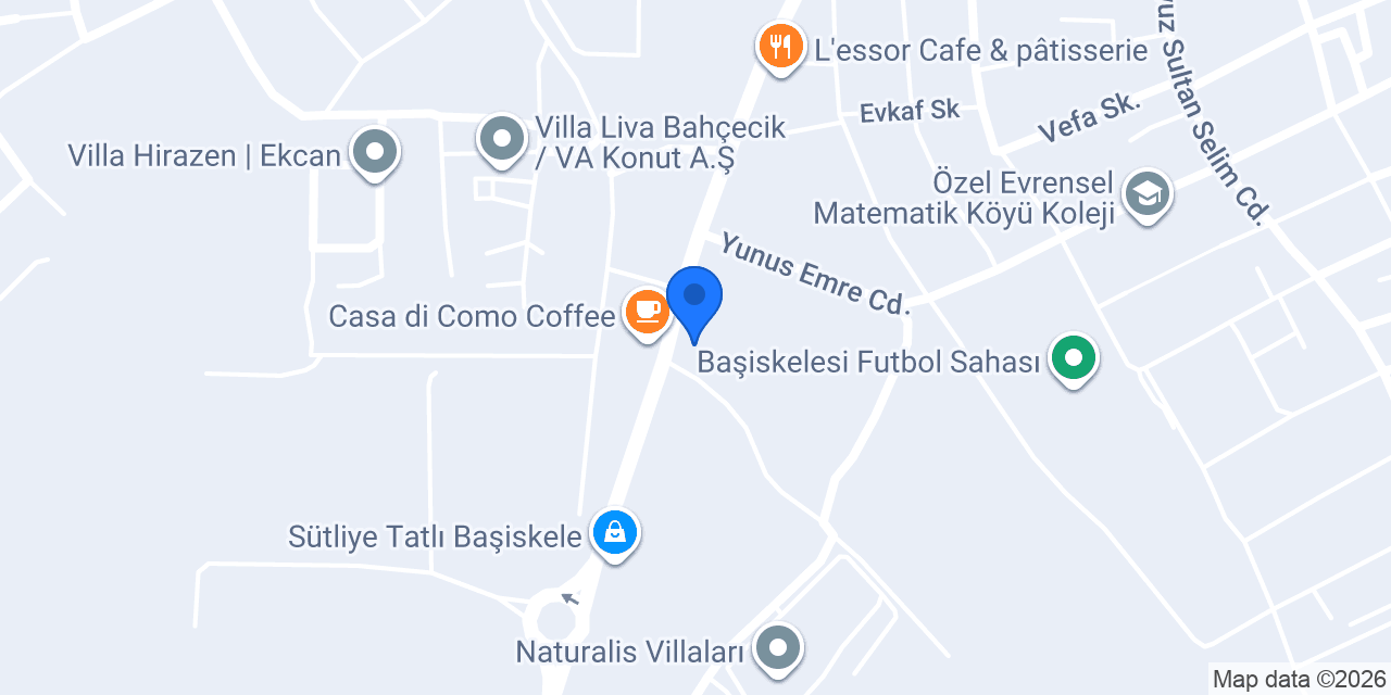 BAŞİSKELE KÖRFEZ TAKSİ DURAĞI konumu