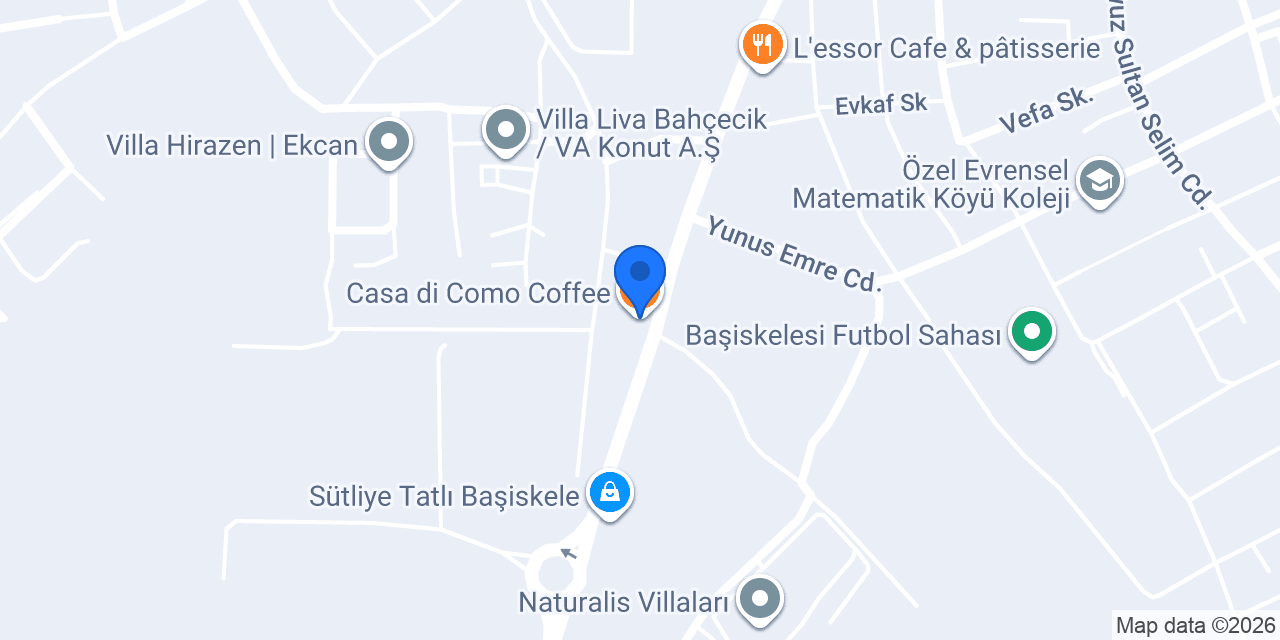 Casa di Como Coffee konumu