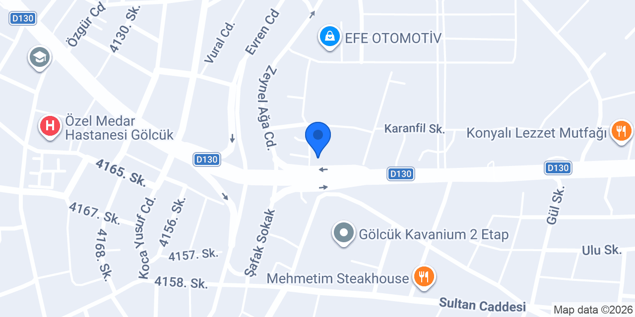 Sefa otomotiv konumu