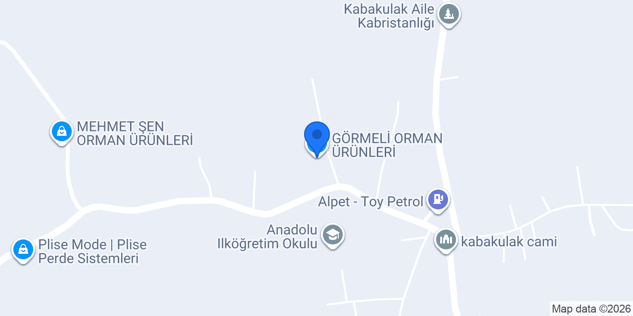 GÖRMELİ ORMAN ÜRÜNLERİ konumu