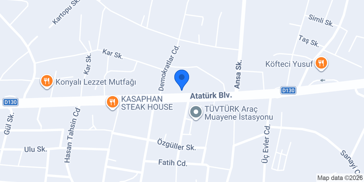 Asel Mobilya ve İç Mimarlık konumu