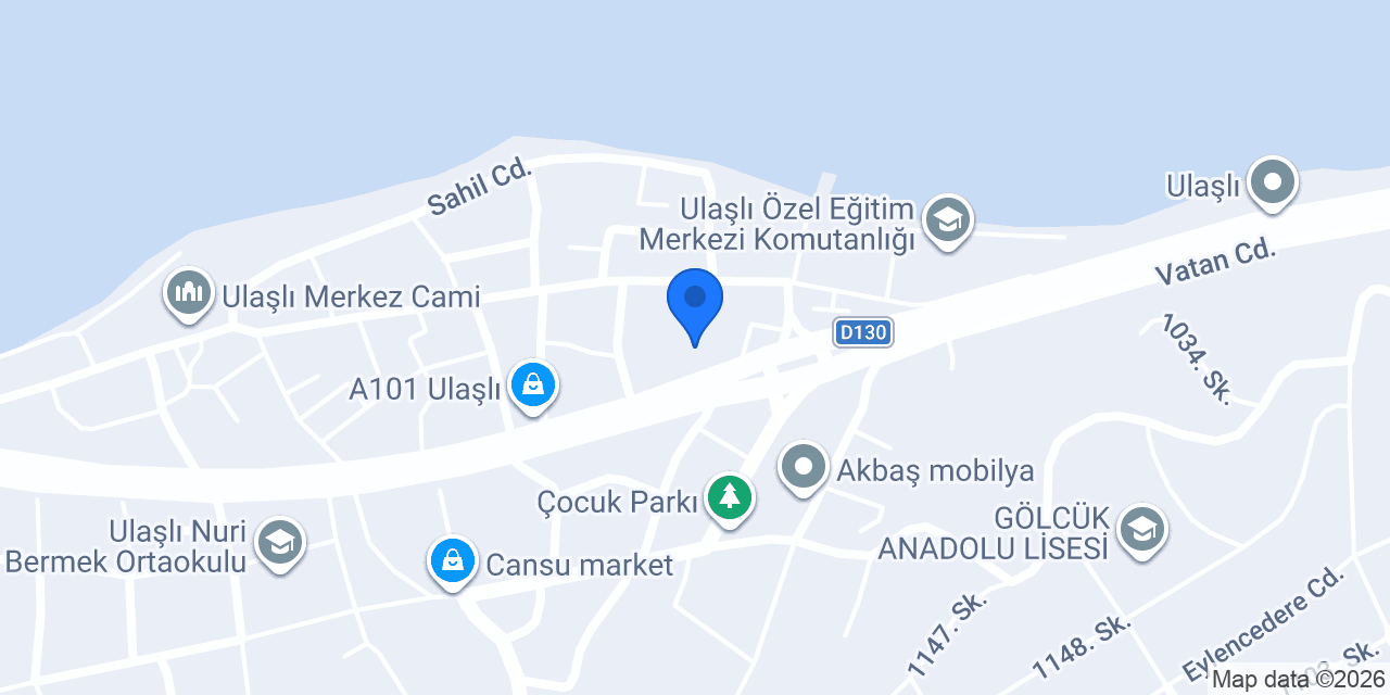 Ulaşlı Elektrik konumu