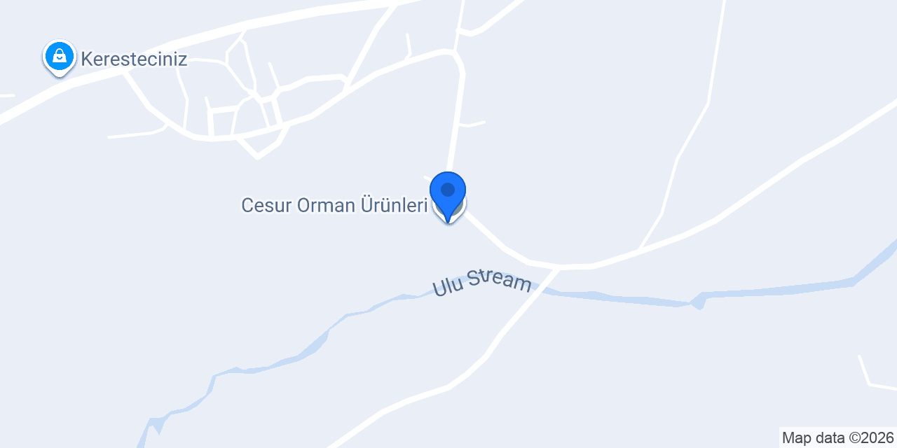 Cesur Orman Ürünleri konumu