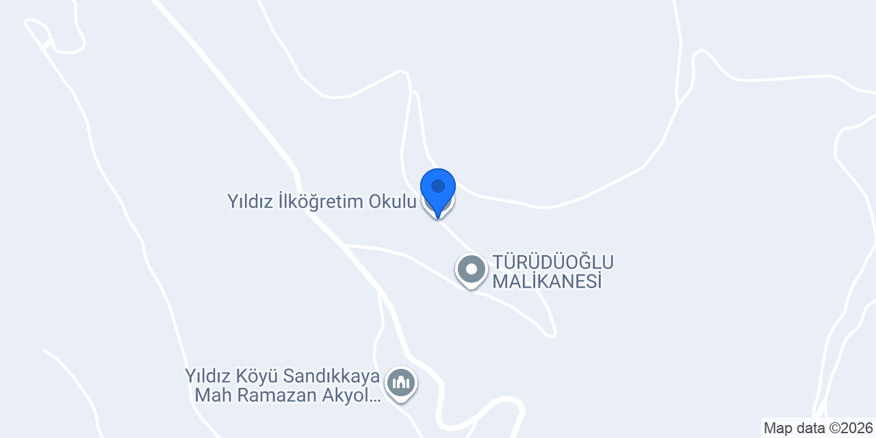 Yıldız İlköğretim Okulu konumu