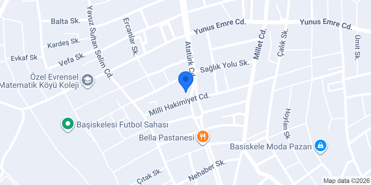 Kırmızı Bahçe konumu