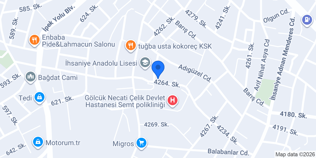 Şirin Mutfak konumu