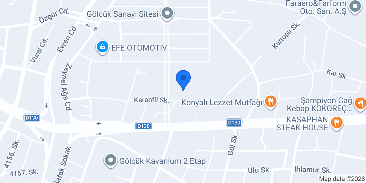 JTE MOTOR konumu