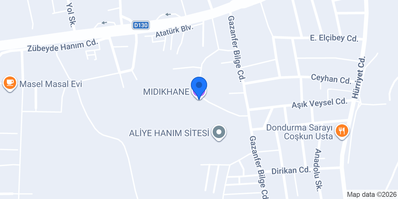 MIDIKHANE konumu