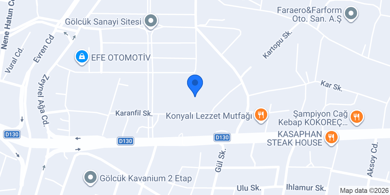 ORTAK DÖNER konumu