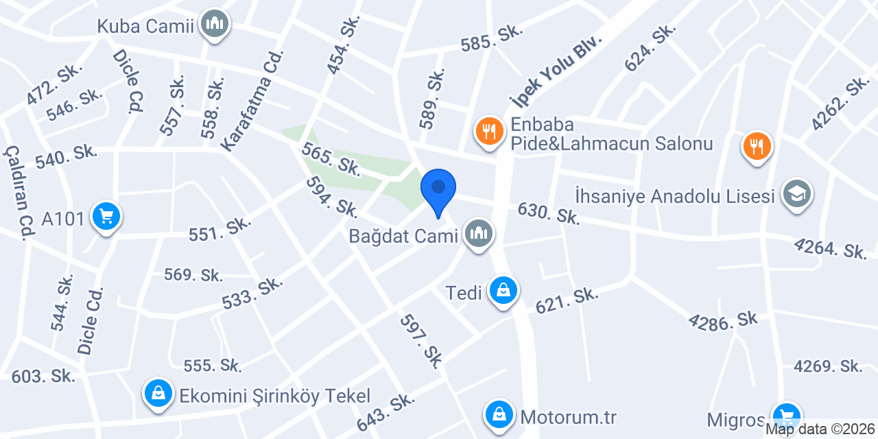 Arifin Pide ve Lahmacun konumu
