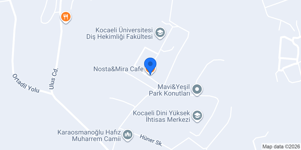 Nosta&Mira Cafe konumu