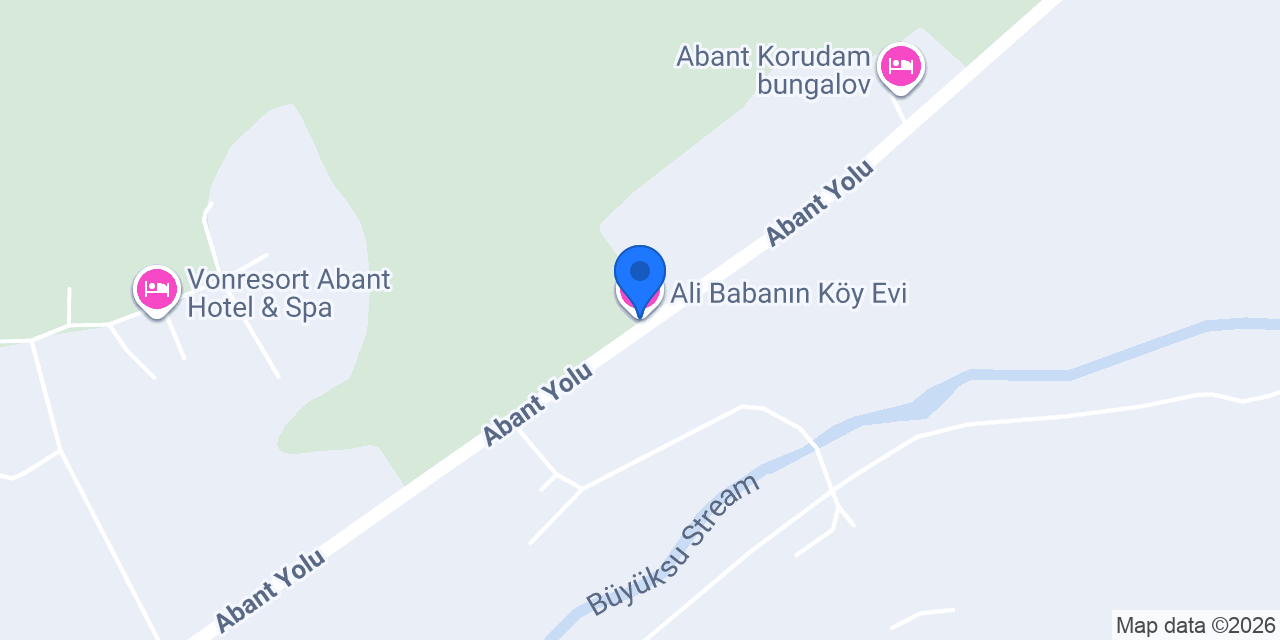 Ali Babanın Köy Evi konumu