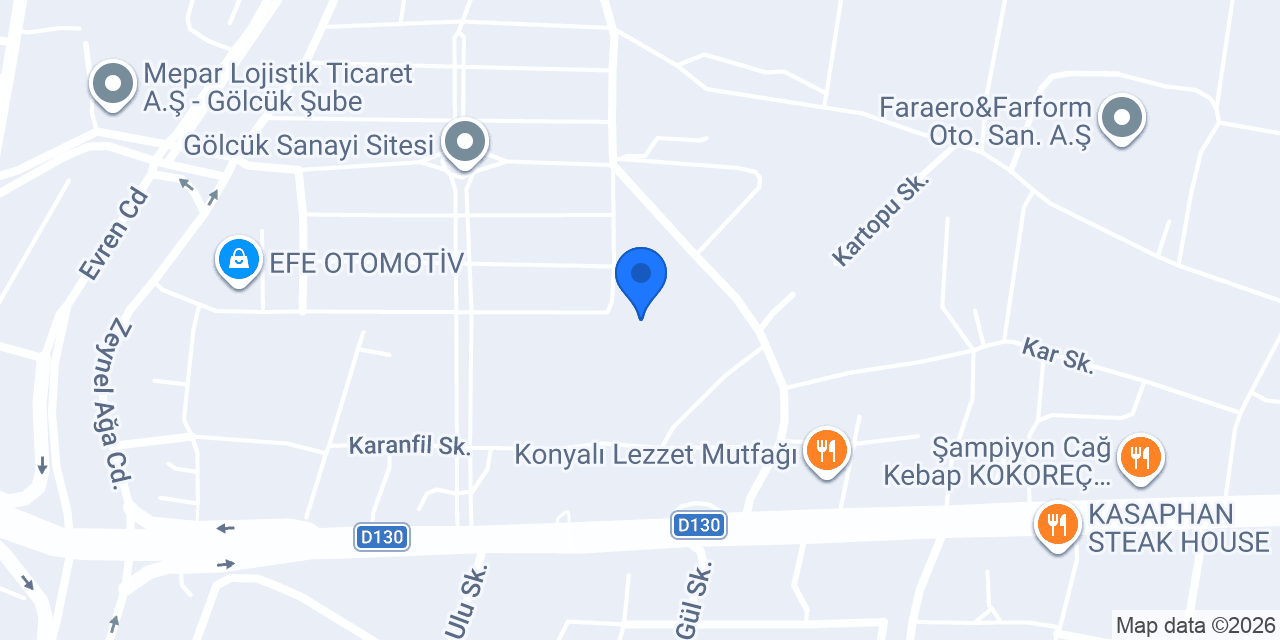 ALSAR OTOMOTİV konumu