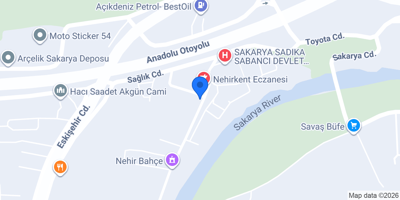 İNCİ ECZANESİ konumu