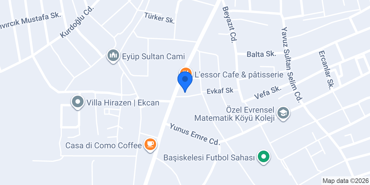 Ophta Veteriner Kliniği konumu