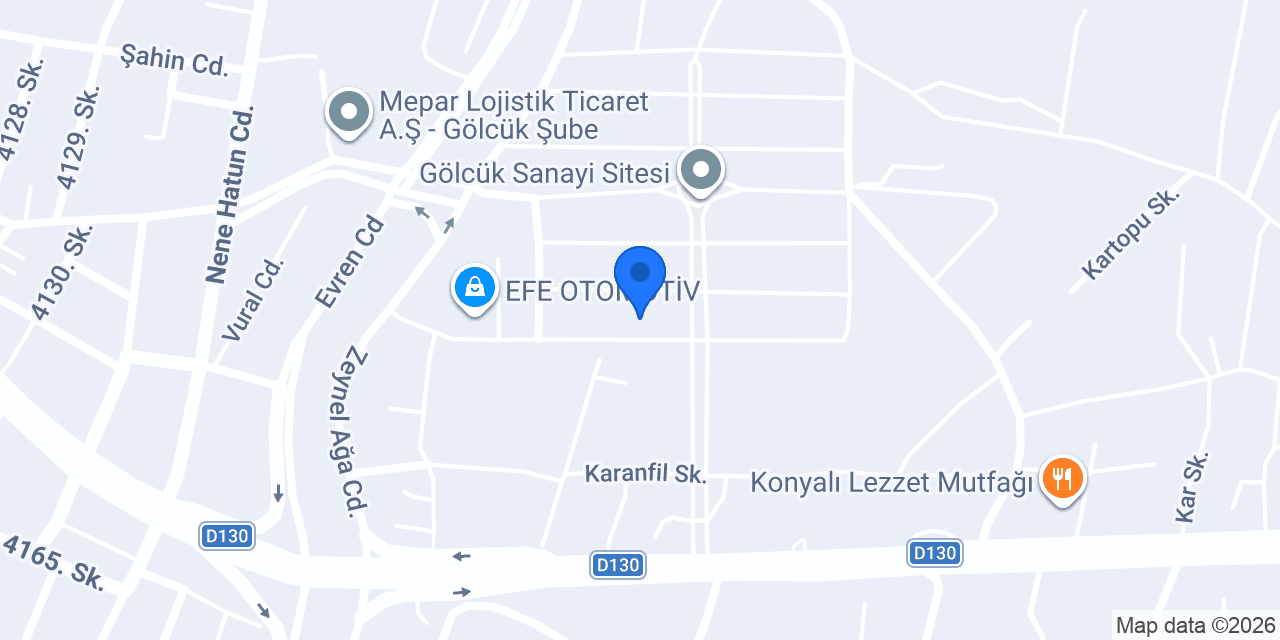 CMA TORNA&KAYNAK konumu