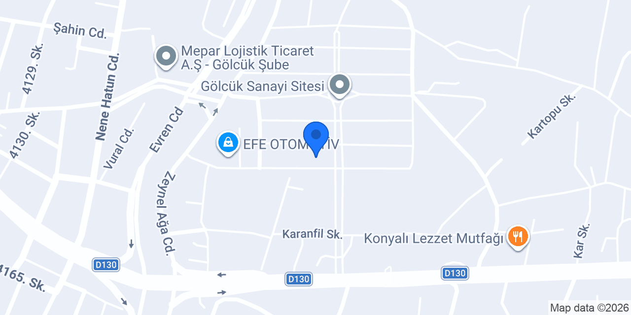 AYDIN OTO konumu