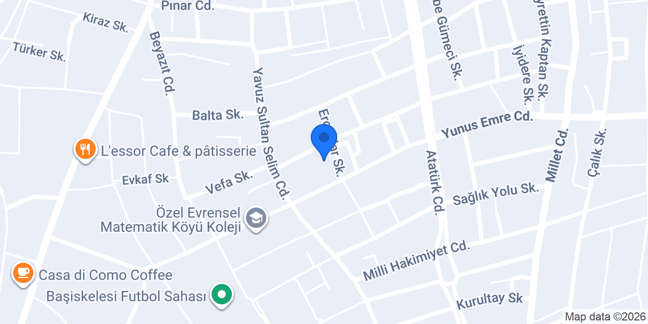 Psikolog Sümeyra Nur Karaaslan konumu