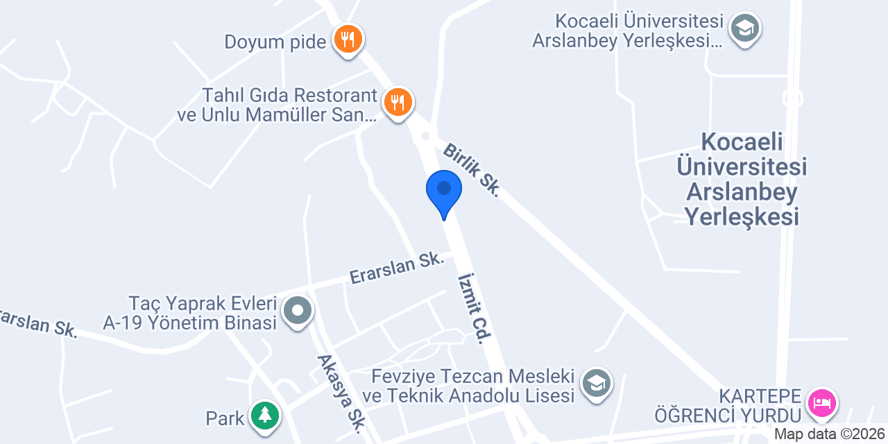 özel gazlar konumu