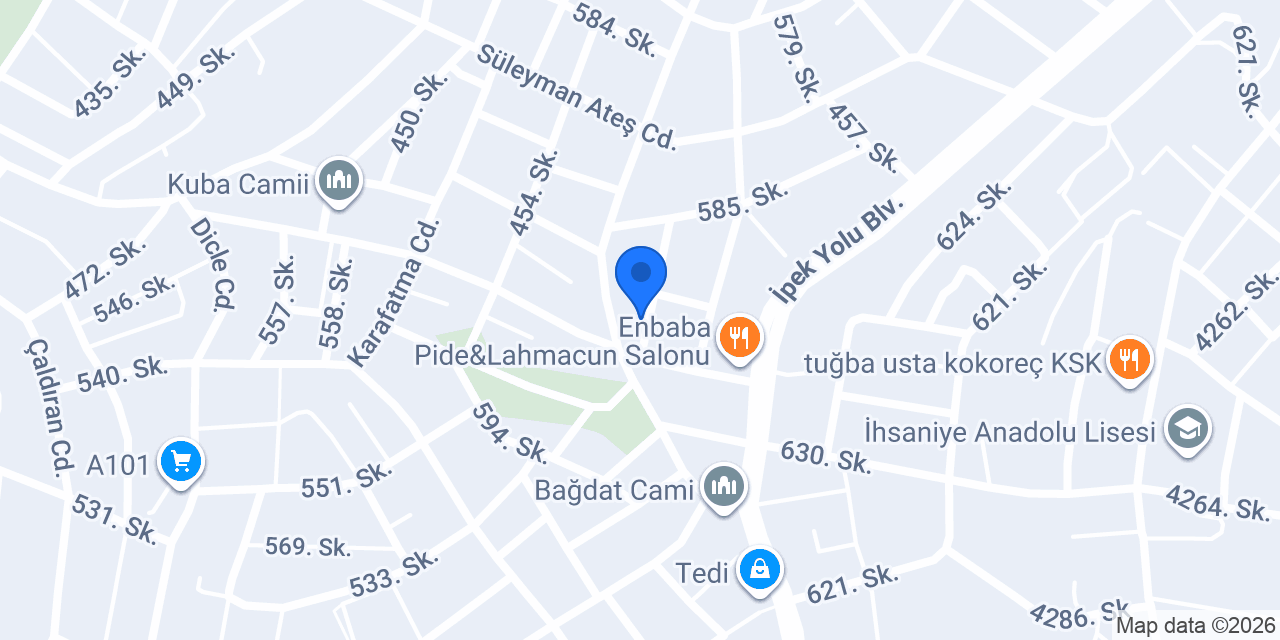 Gülsevim ticaret konumu