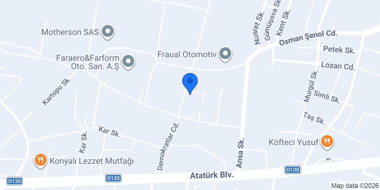DADASIM OTO konumu