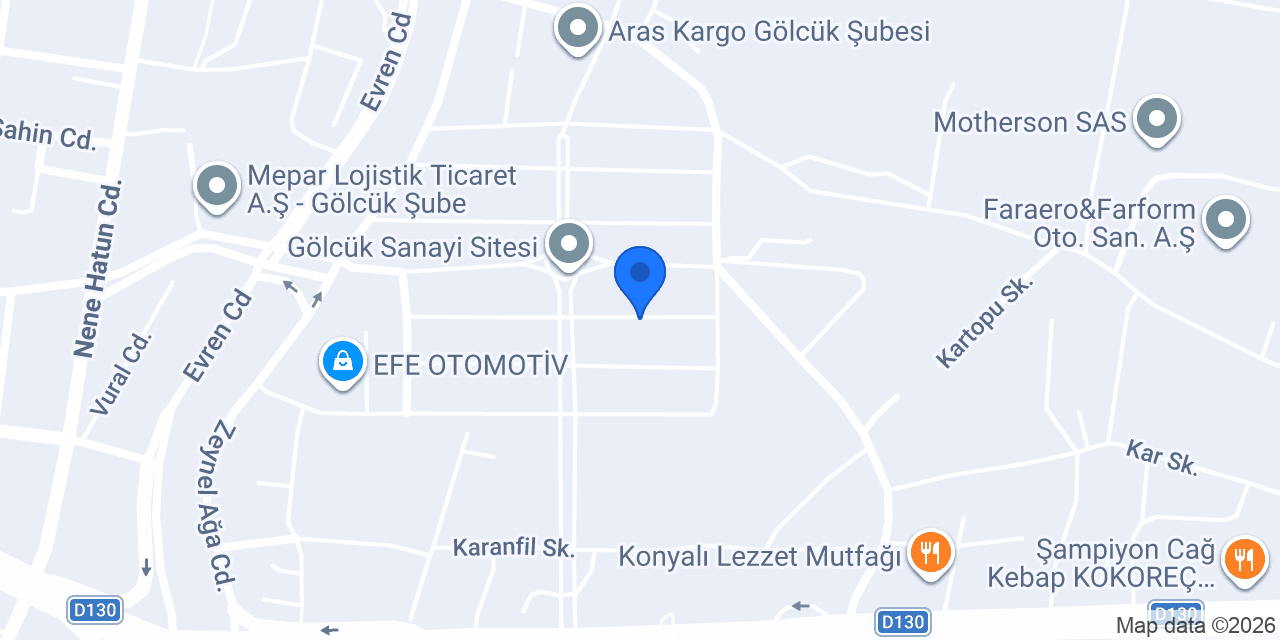 Murat Auto Service konumu