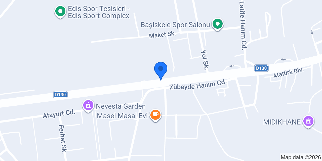 Benzin istasyon marketi konumu