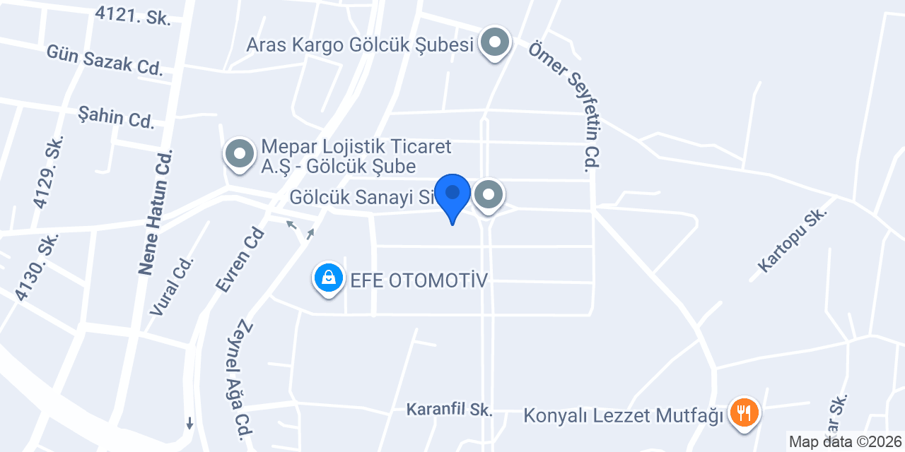 ÖZER KARDEŞLER ROT BALANS SERVİSİ konumu