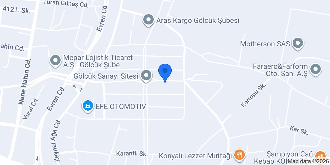 UĞUR OTO LASTİK konumu