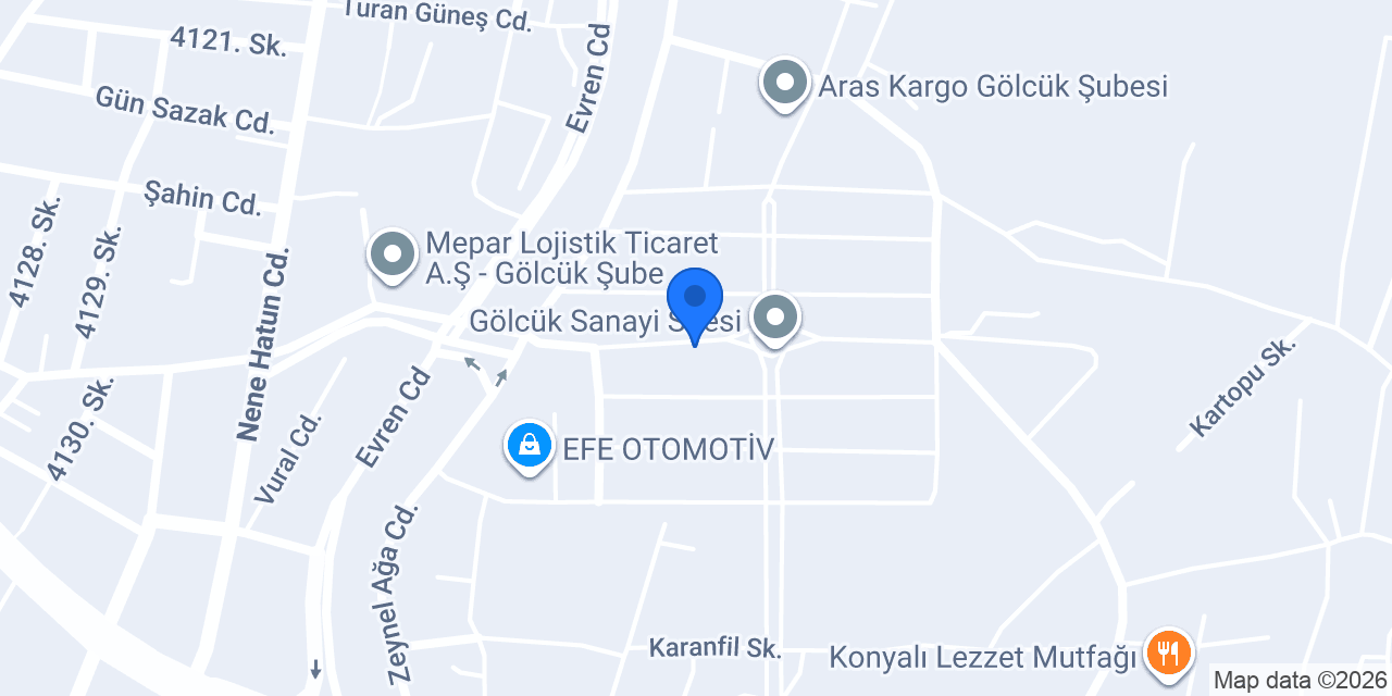 Keraboğlu Otomotiv konumu