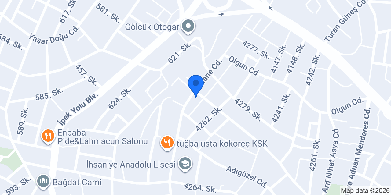 Sedef Mobilya Gölcük konumu