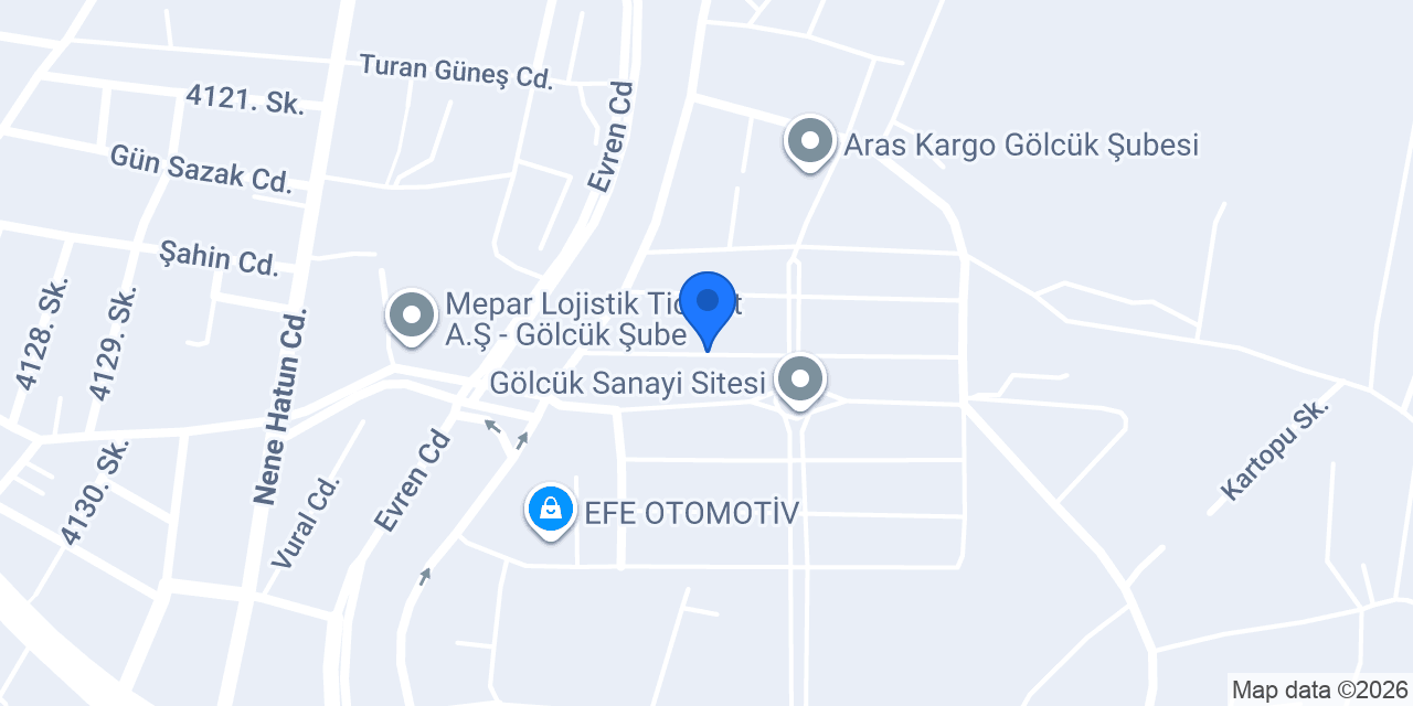 ZHR HANGAR GARAJ konumu
