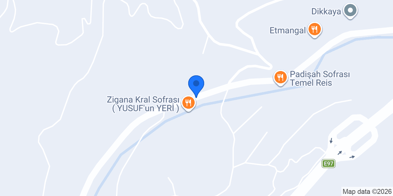 Saadettin Usta Zigana Dumanlı Dağların Etçisi konumu