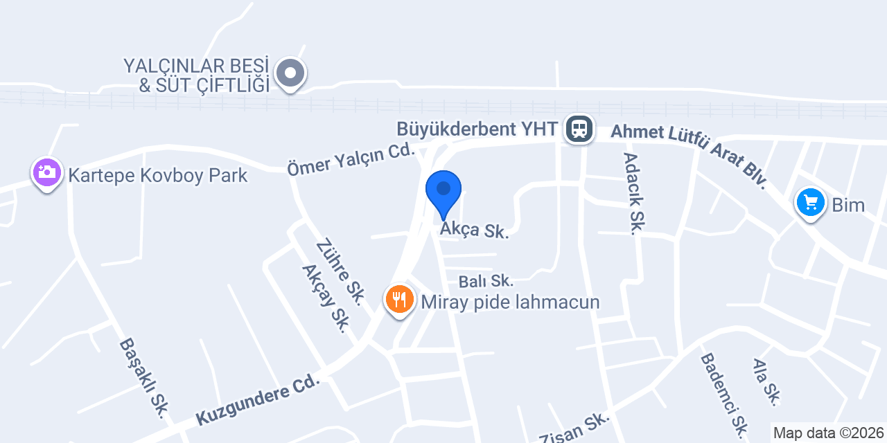 Yeni Derbent Eczanesi konumu