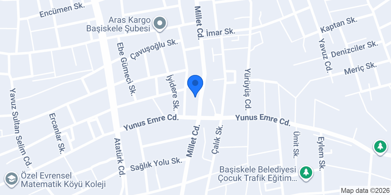 Başiskele Çilingir Umut Anahtar konumu